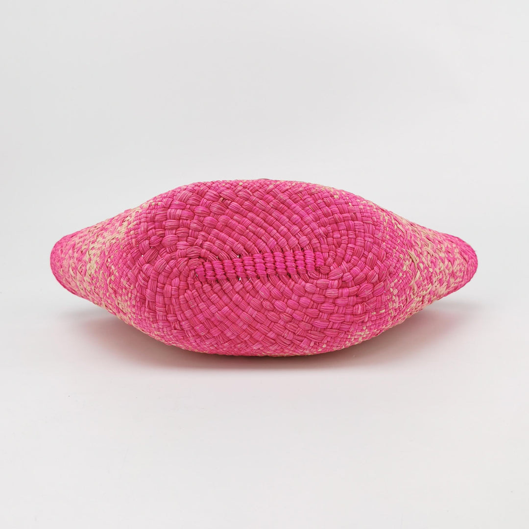Loewe Pink x Paula's Ibiza Small Anagram Basket Tote Bag Fuchsia