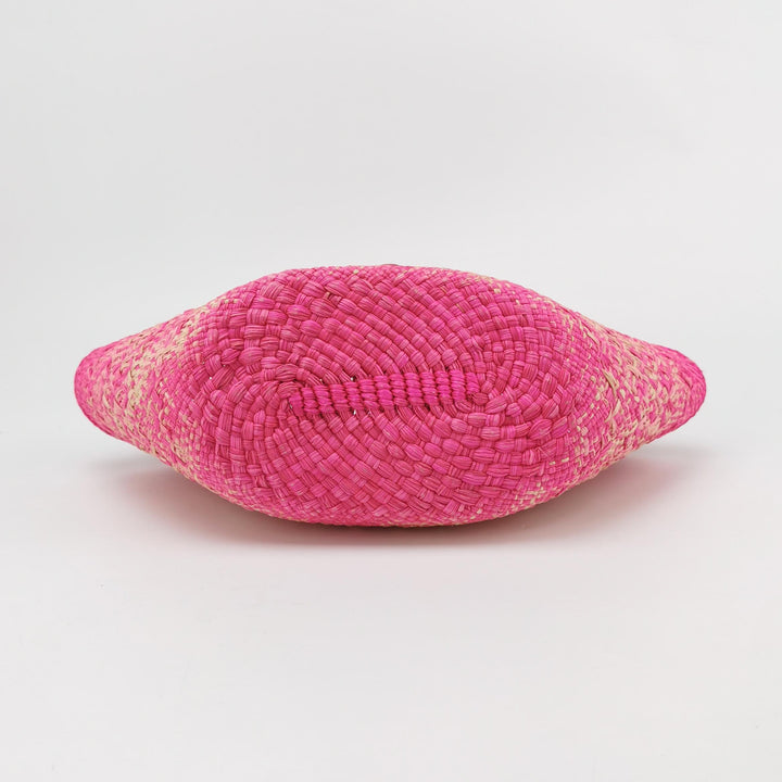Loewe Pink x Paula's Ibiza Small Anagram Basket Tote Bag Fuchsia