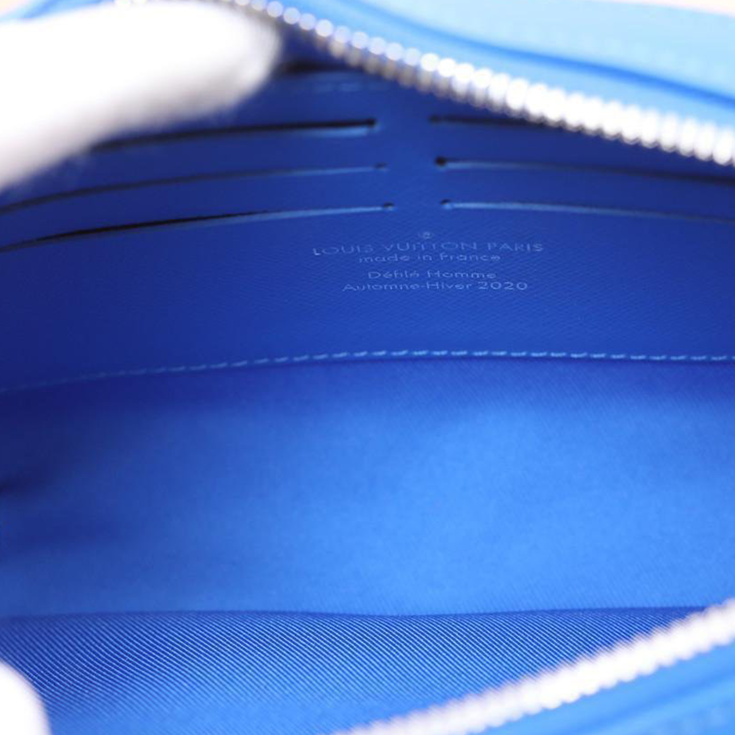 Virgil Abloh Blue Monogram Clouds Coated Canvas Keepall Bandoulière 50  Silver Hardware, 2020, Handbags & Accessories, 2022
