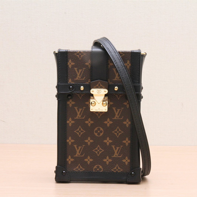 Brown Louis Vuitton Monogram Summer Trunks Pochette Crossbody Bag