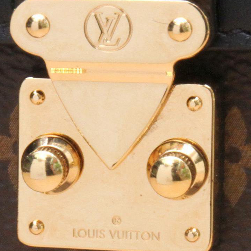 Louis Vuitton Lock It Blurry Monogram Brown in Coated Canvas