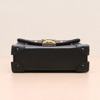 Louis Vuitton Pochette Trunk Verticale Bag Brown Monogram