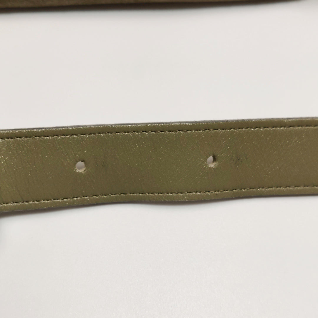 Chanel Suede Eyelet Messenger Bag