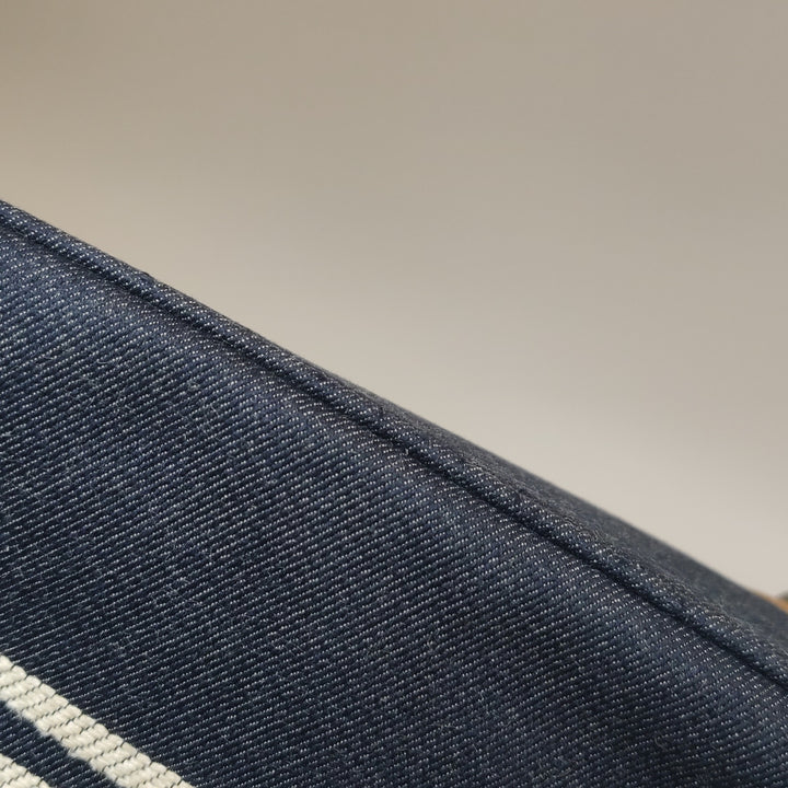 Chanel Denim CC Shopping Tote CC Logo