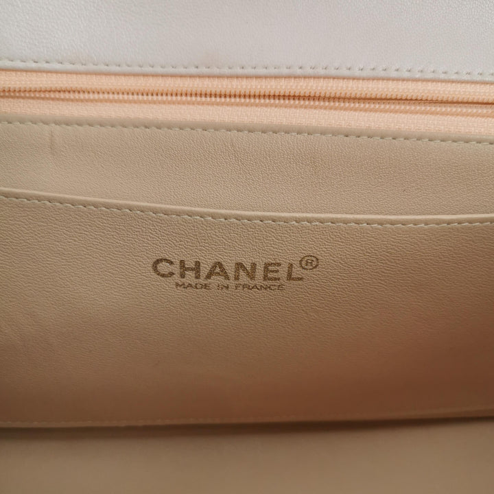 Chanel Square Quilt Lucky Charms Flap Bag Lambskin Pink Gold Hardware