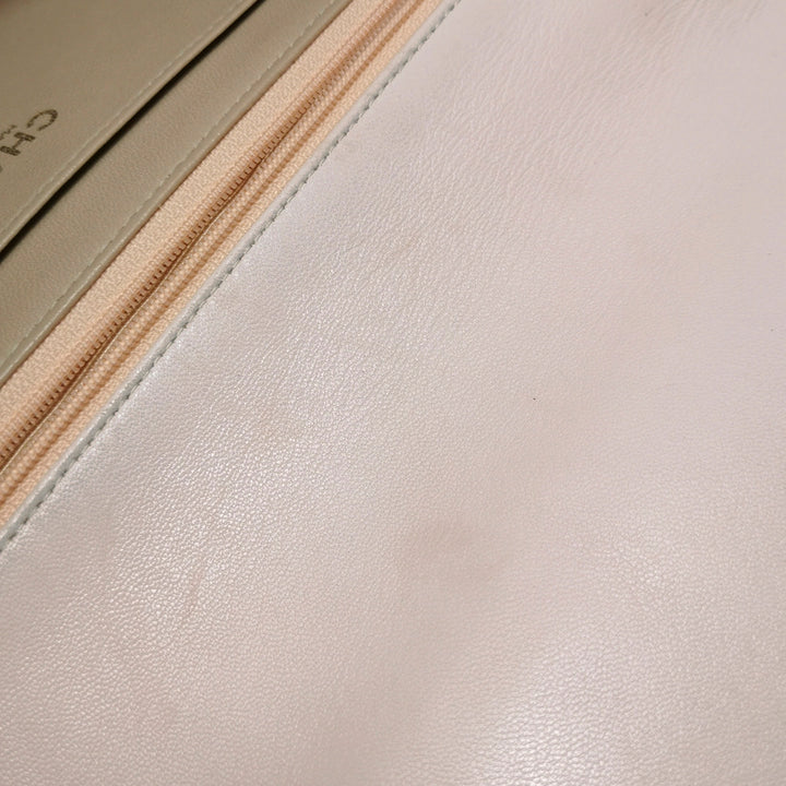 Chanel Square Quilt Lucky Charms Flap Bag Lambskin Pink Gold Hardware