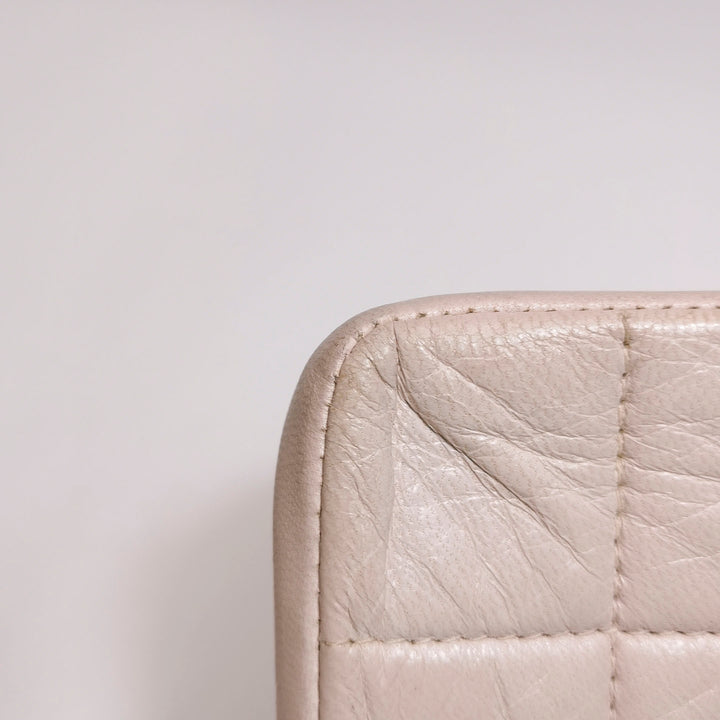 Chanel Square Quilt Lucky Charms Flap Bag Lambskin Pink Gold Hardware