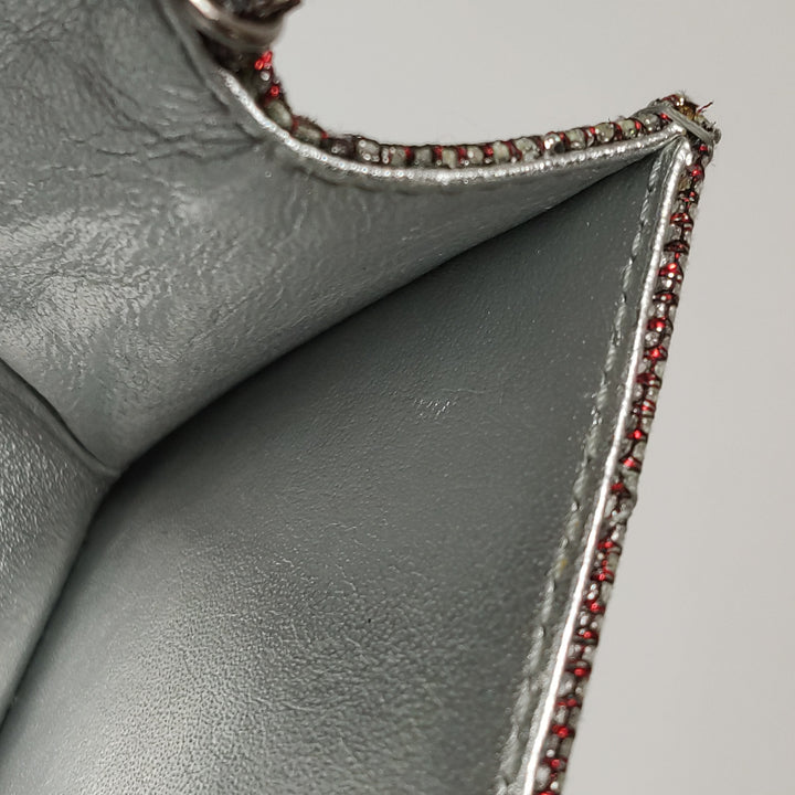 Chanel Mini 2.55 Bag in Pink and Silver