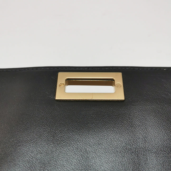 Chanel 2.55 Reissue Two-Tone Square Quilted Flap Bag Medium Lambskin Beige Black Gold Hardware