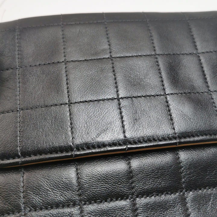 Chanel 2.55 Reissue Two-Tone Square Quilted Flap Bag Medium Lambskin Beige Black Gold Hardware