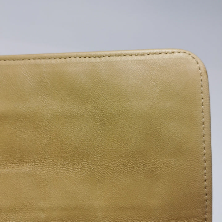 Chanel 2.55 Reissue Two-Tone Square Quilted Flap Bag Medium Lambskin Beige Black Gold Hardware