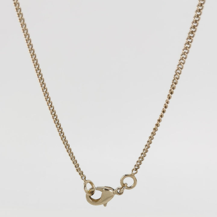 Chanel CC Logo Flower Faux Pearl Necklace