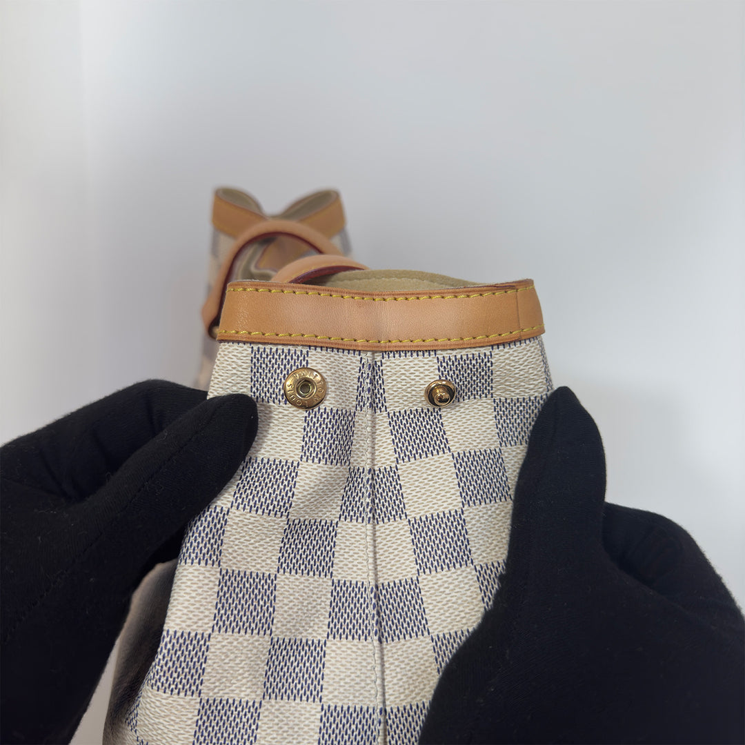 Louis Vuitton Vintage Damier Azur Canvas Hampstead PM Bag