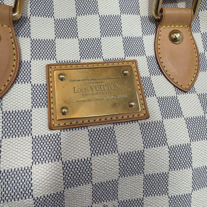 Louis Vuitton Vintage Damier Azur Canvas Hampstead PM Bag