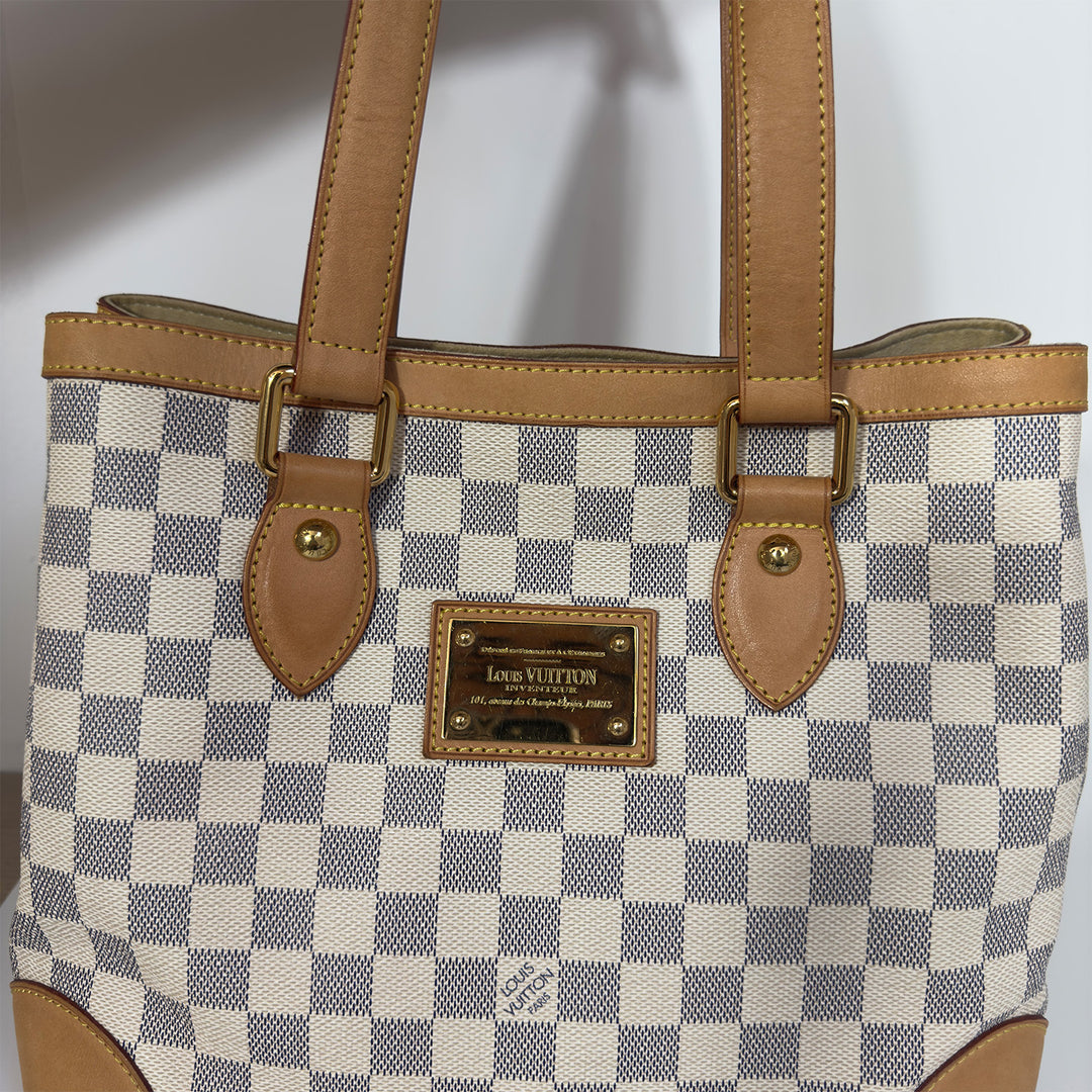 Louis Vuitton Vintage Damier Azur Canvas Hampstead PM Bag