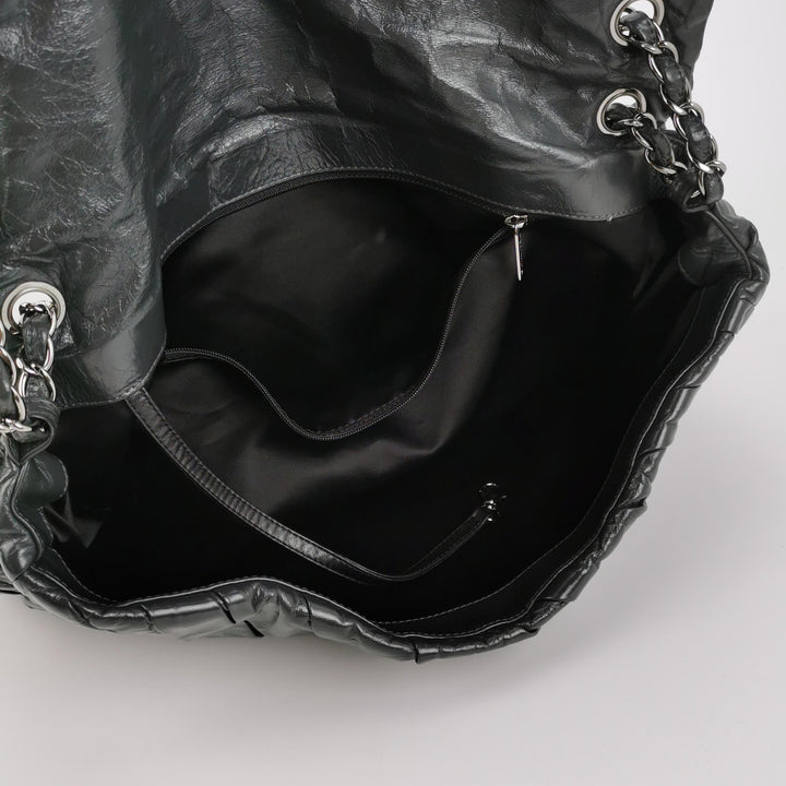 Chanel XL Jumbo Twisted Flap Bag Black