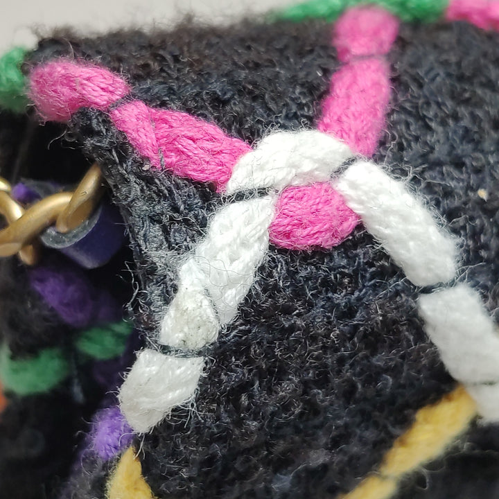 Chanel Multicolour Tweed Pearl Crush Wallet On Chain