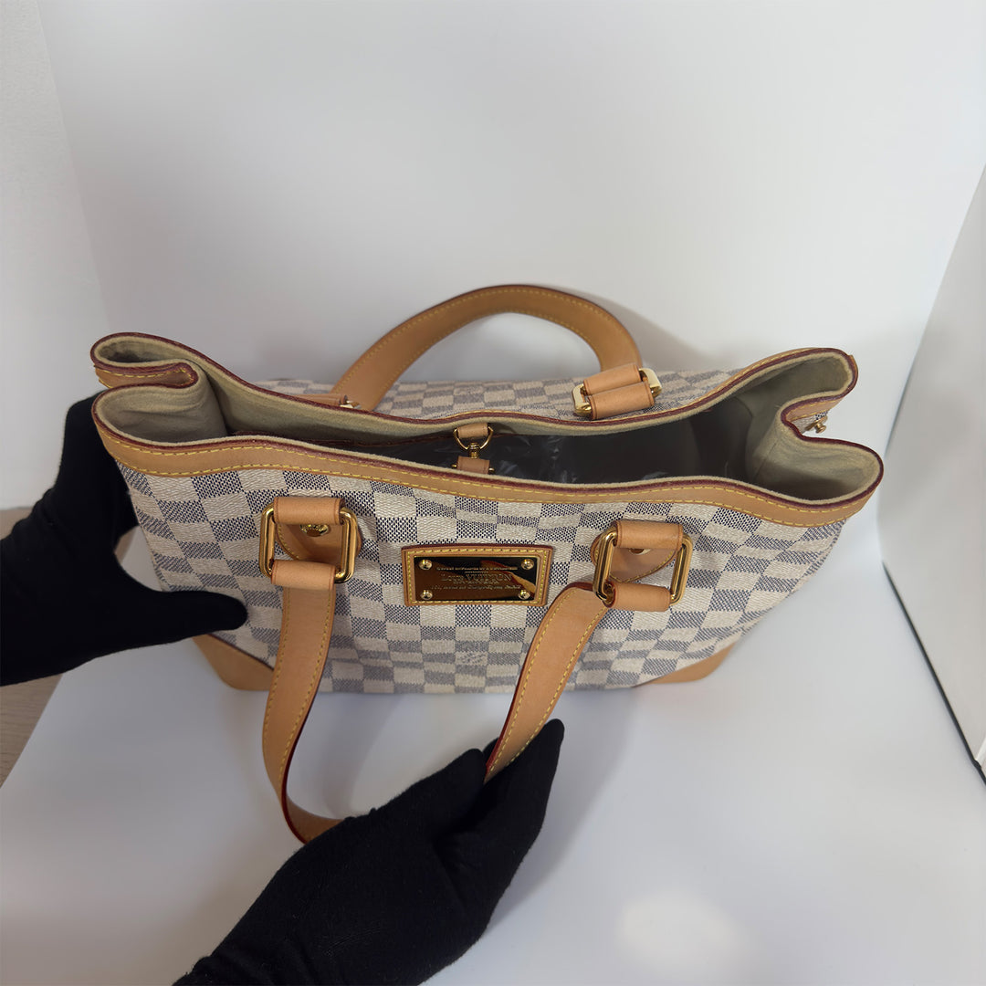 Louis Vuitton Vintage Damier Azur Canvas Hampstead PM Bag