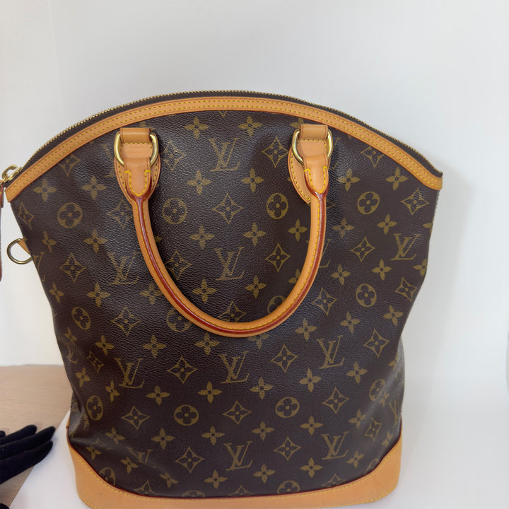 Louis Vuitton *Vintage Rare* Monogram Lockit Vertical Handbag