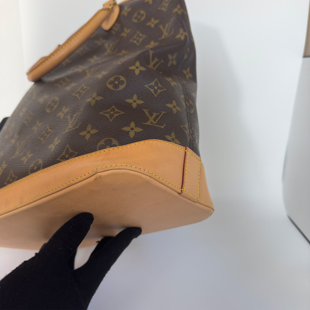 Louis Vuitton Vintage Lockit Vertical Handbag in Monogram Canvas