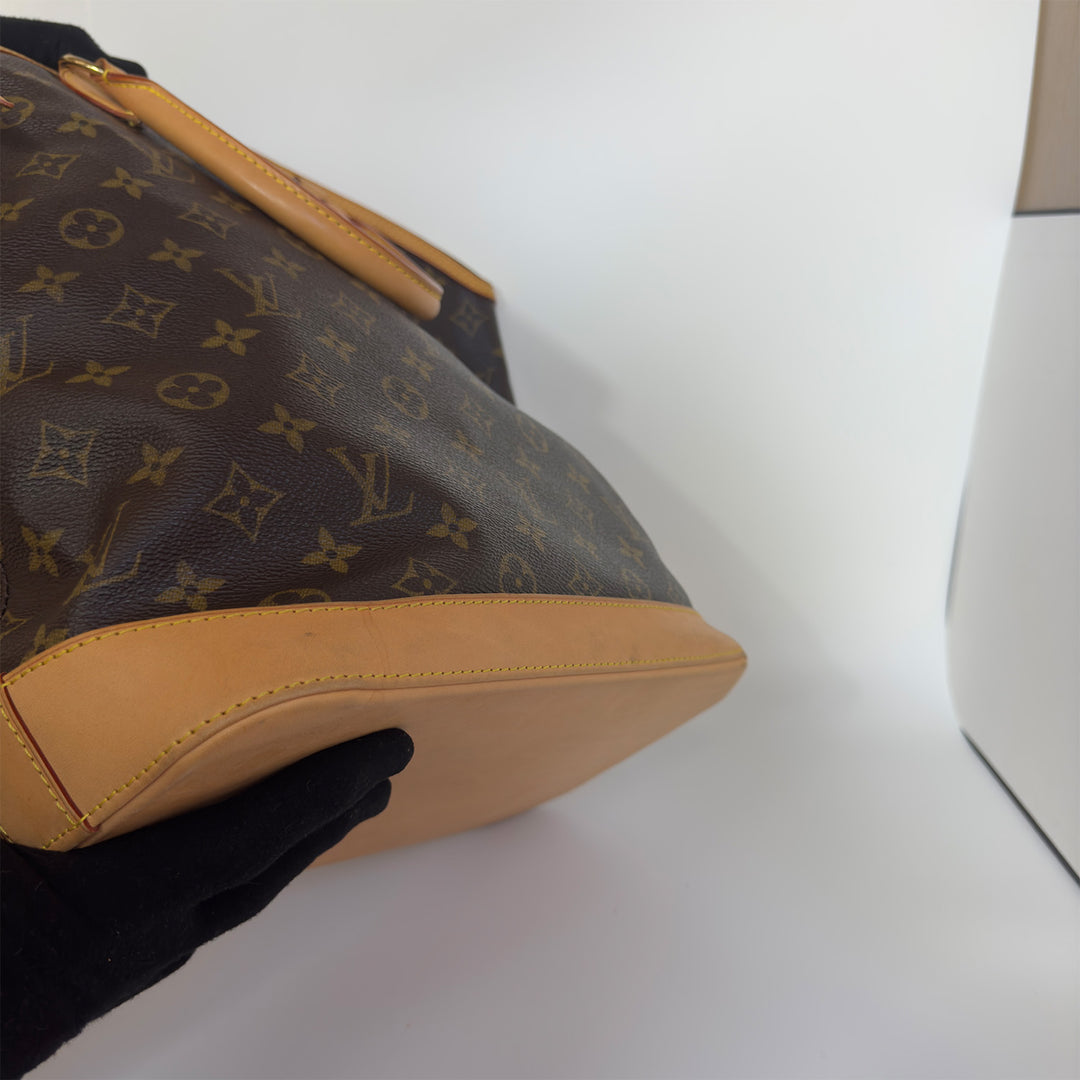 Louis Vuitton Vintage Lockit Vertical Handbag in Monogram Canvas