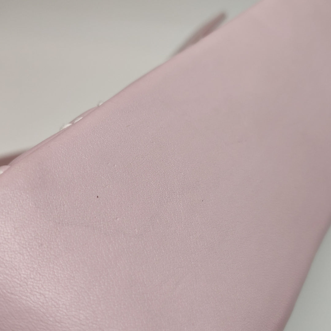 Chanel Vintage Wild Stitch Top Handle Flap Pink Bag