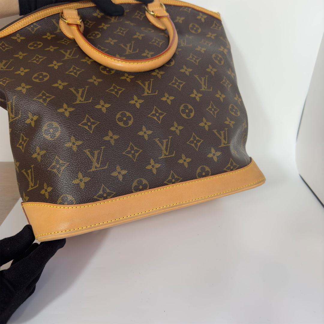 Louis Vuitton *Vintage Rare* Monogram Lockit Vertical Handbag