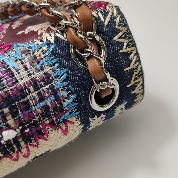 Chanel Patchwork Middle Flap Bag