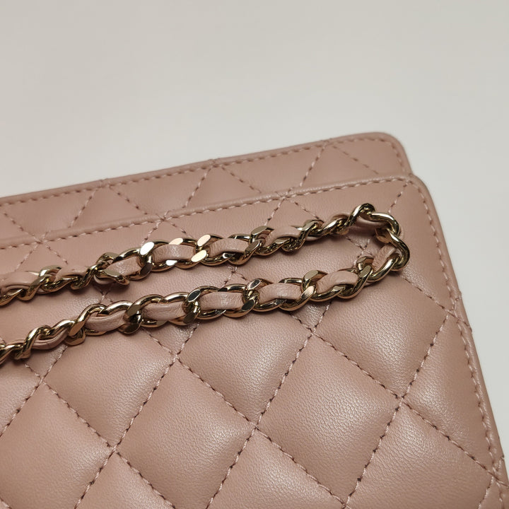 Chanel Fantasy Pearls Evening Flap bag in Pink