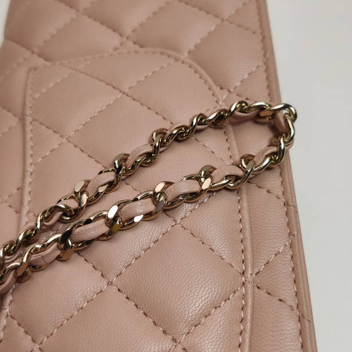 Chanel Fantasy Pearls Evening Flap bag in Pink