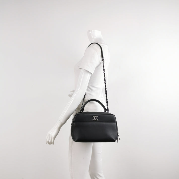 Chanel Small Trendy CC Bowling Bag Black
