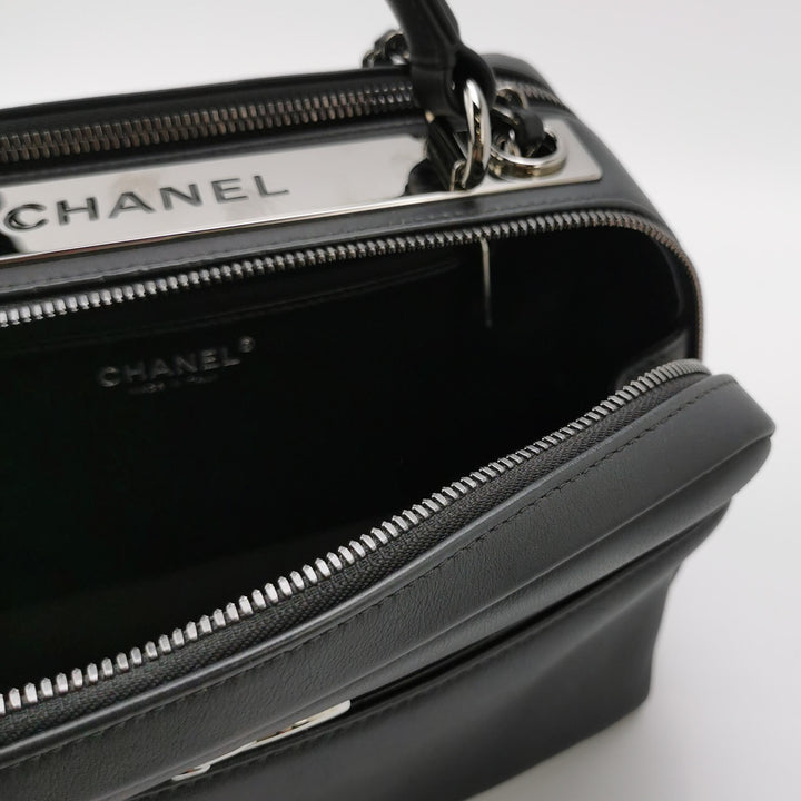 Chanel Small Trendy CC Bowling Bag Black
