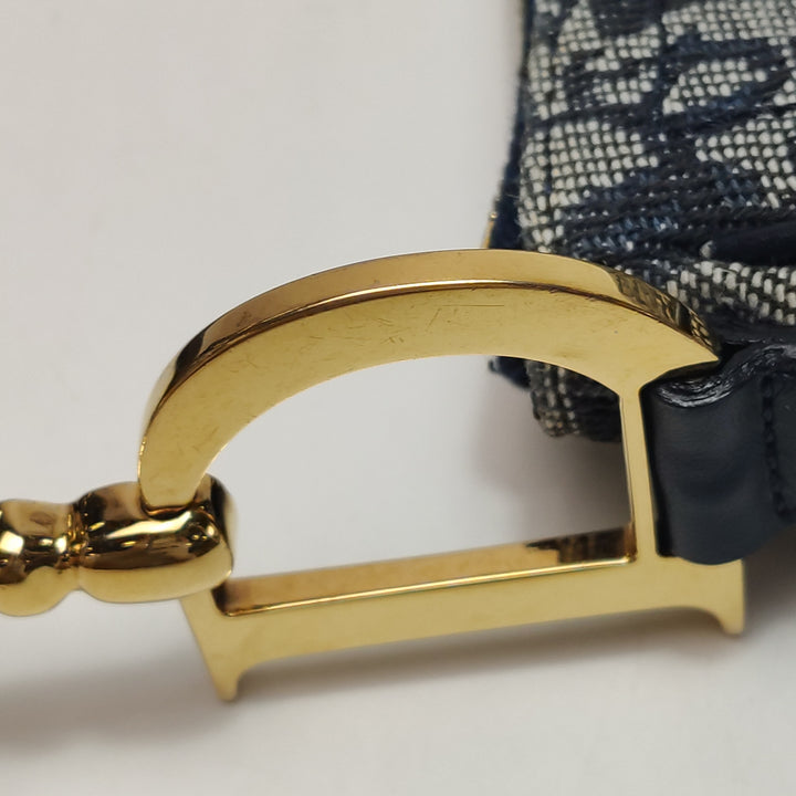 Dior Saddle Trotter Logo Pochette Bag