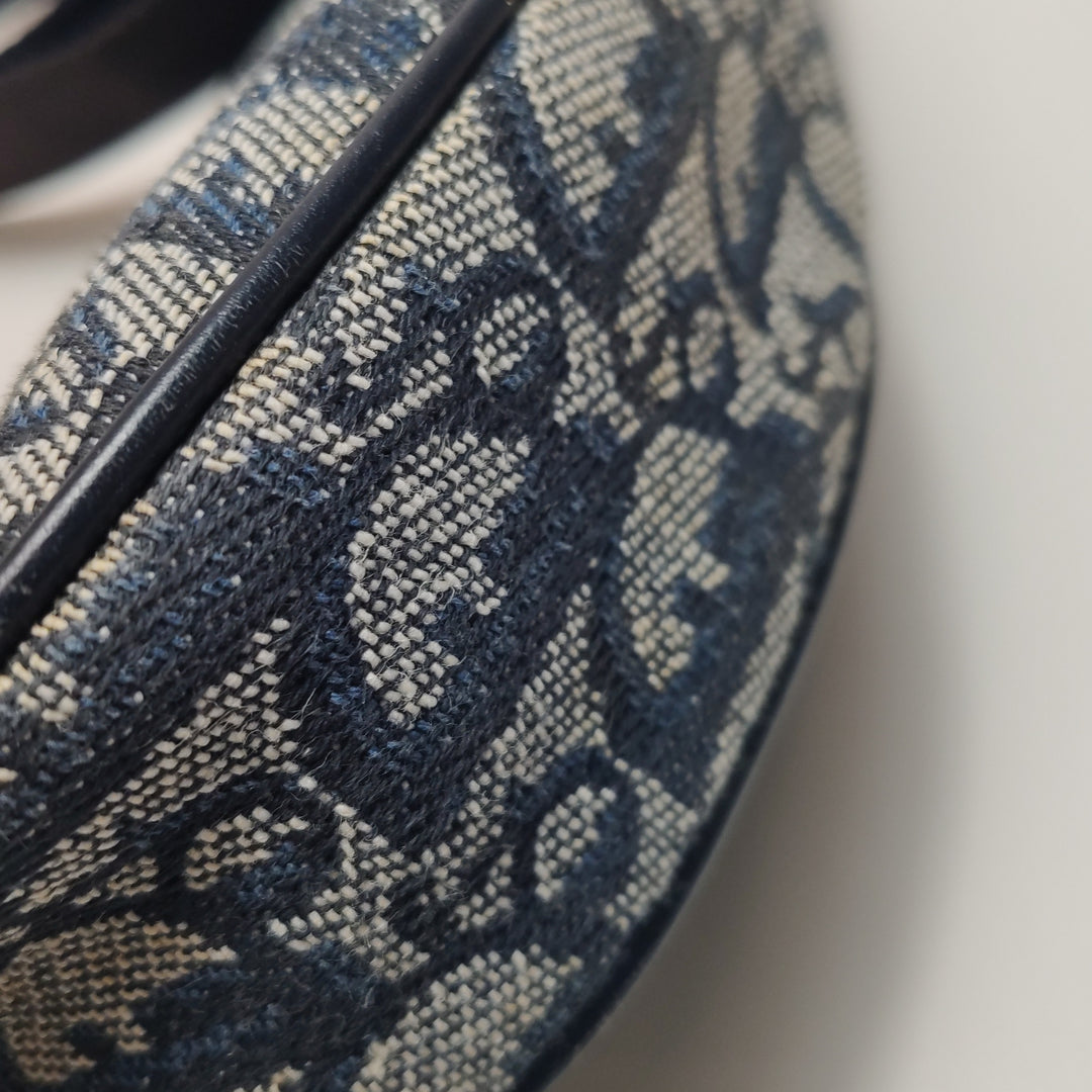 Dior Saddle Trotter Logo Pochette Bag