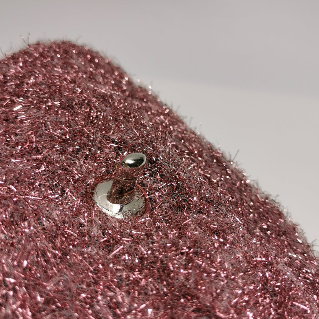 Chanel Pluto Pink Glitter Backpack Bag