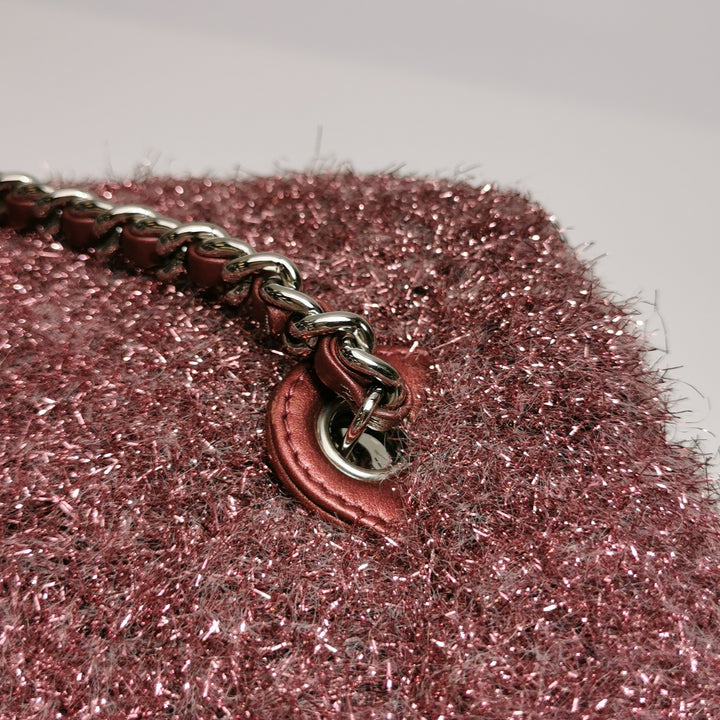 Chanel Pluto Pink Glitter Backpack Bag