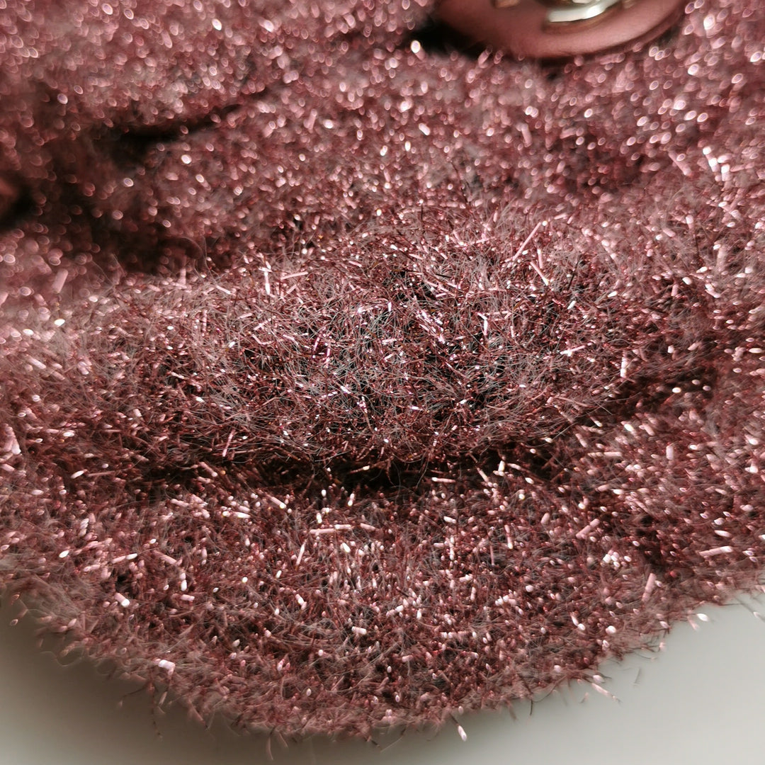 Chanel Pluto Pink Glitter Backpack Bag