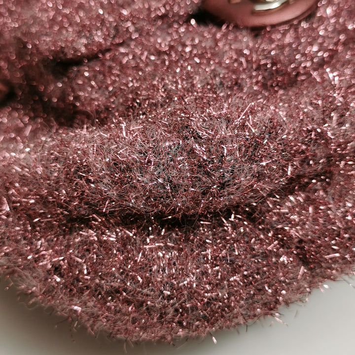 Chanel Pluto Pink Glitter Backpack Bag