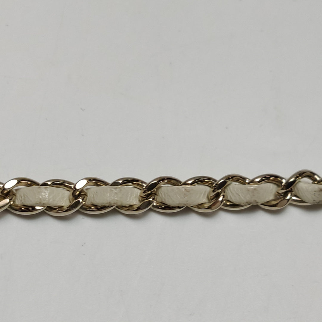 Chanel Coco in Ritz Key Card Minaudiere Limited Edition White Lambskin Clutch