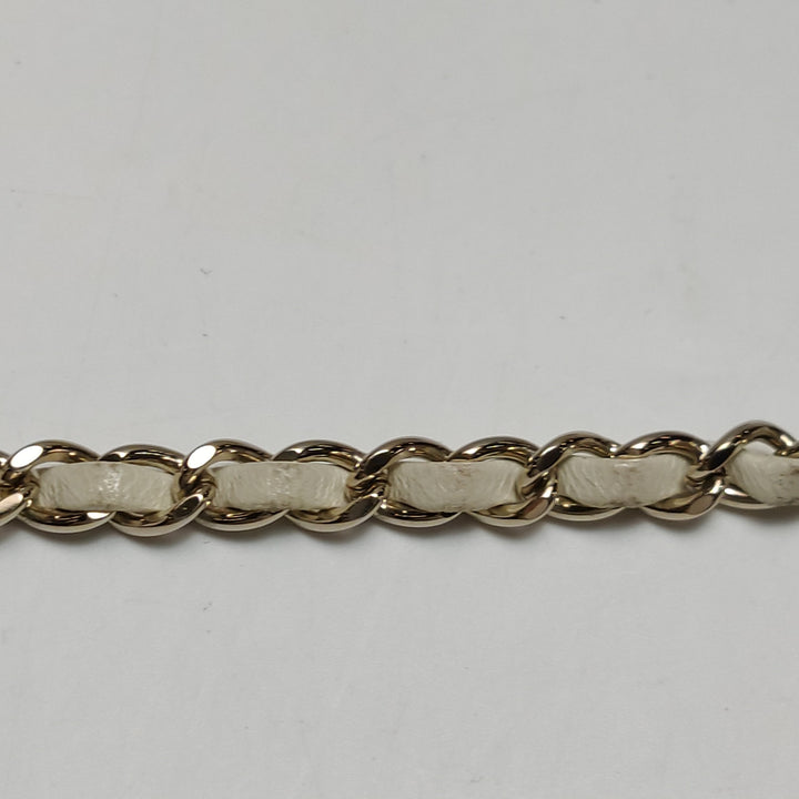 Chanel Coco in Ritz Key Card Minaudiere Limited Edition White Lambskin Clutch