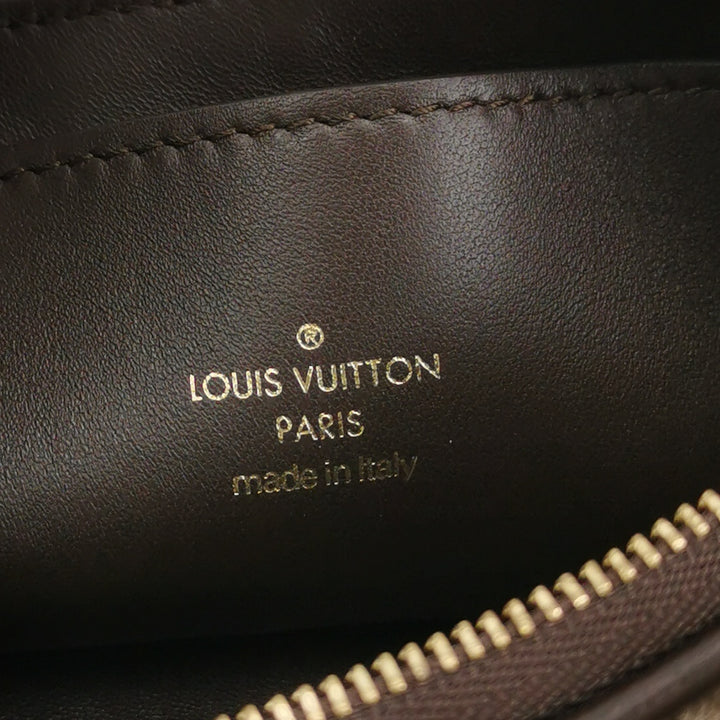 Louis Vuitton Monogram Mink Milla Pochette Vision Gold Hardware