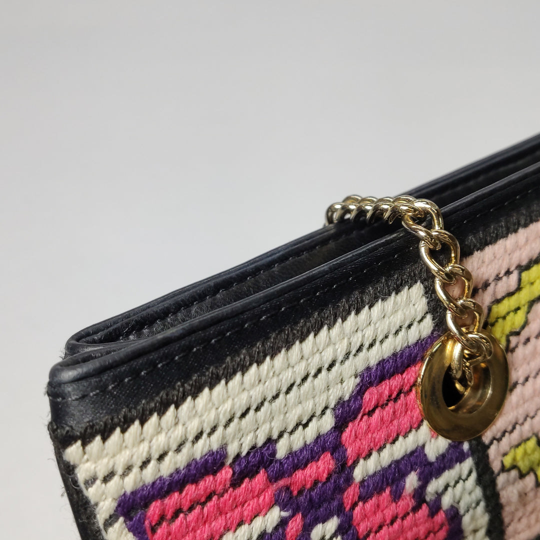 Chanel Precious Symbols Multicolour Needlepoint Bag