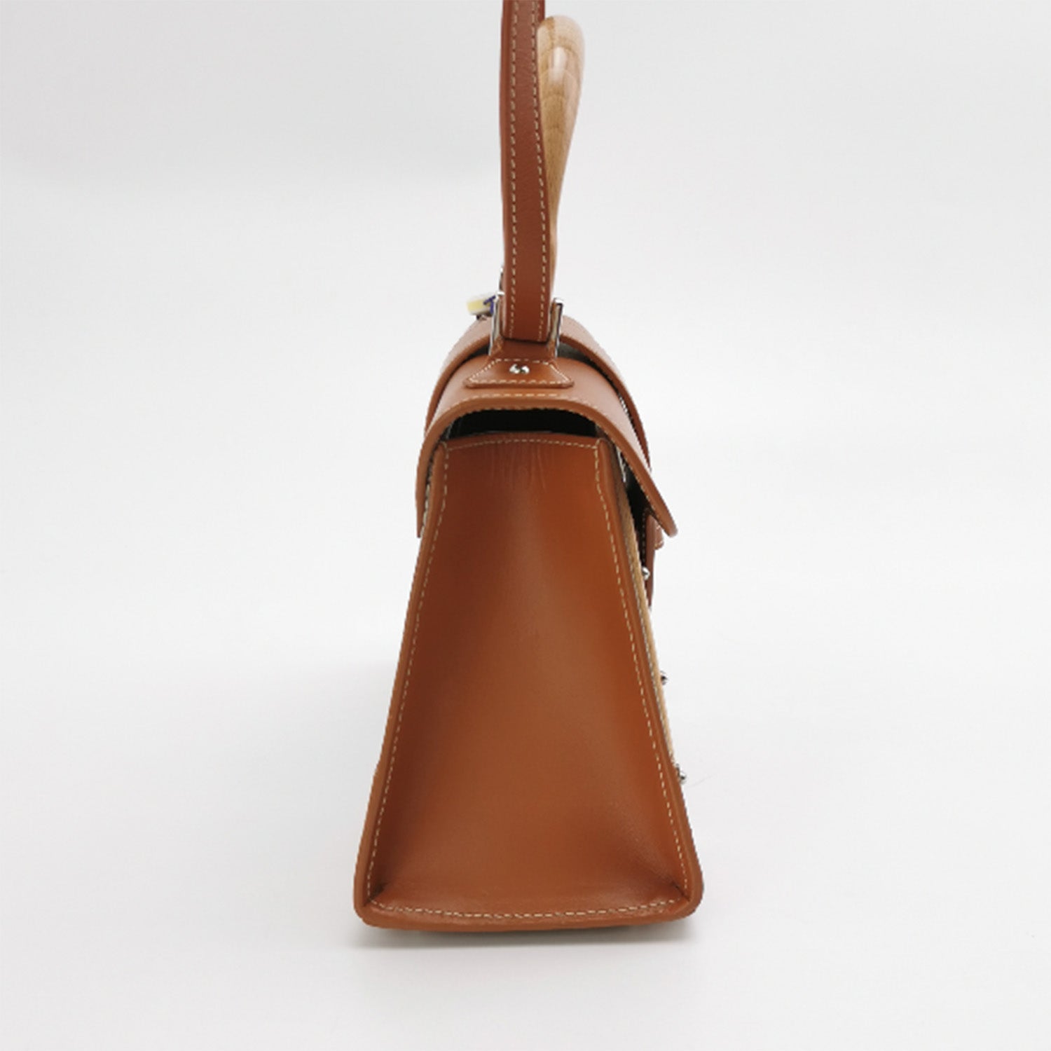 Goyard/ Goya handbag saigon mini Saigon bag wooden handle mini