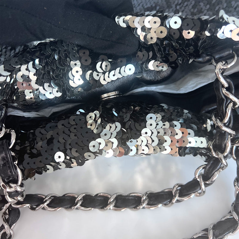 Chanel *Rare* Summer Nights Sequin Drawstring Tote Small