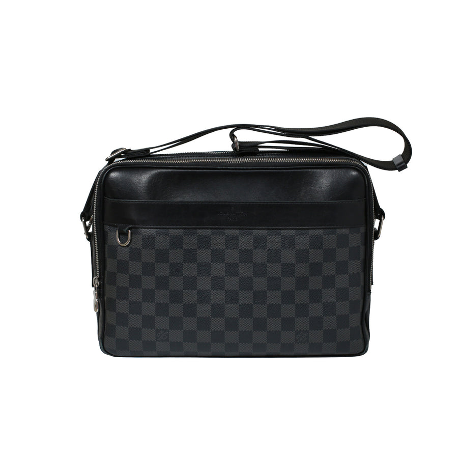 Louis Vuitton Damier Graphite Canvas Trocadero MM Bag