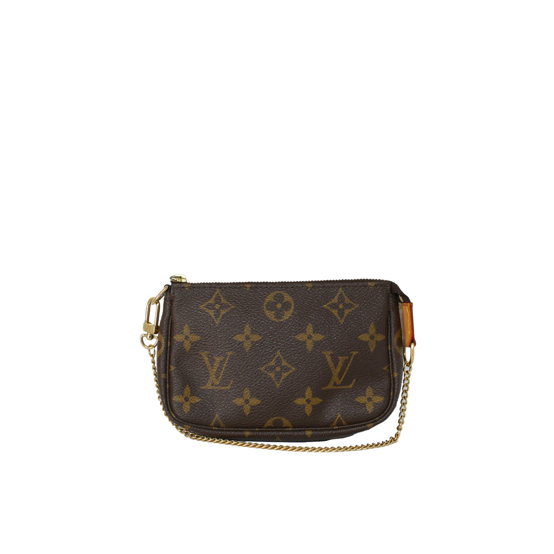 Louis Vuitton Monogram Mini Pochette Accessoires Pouch