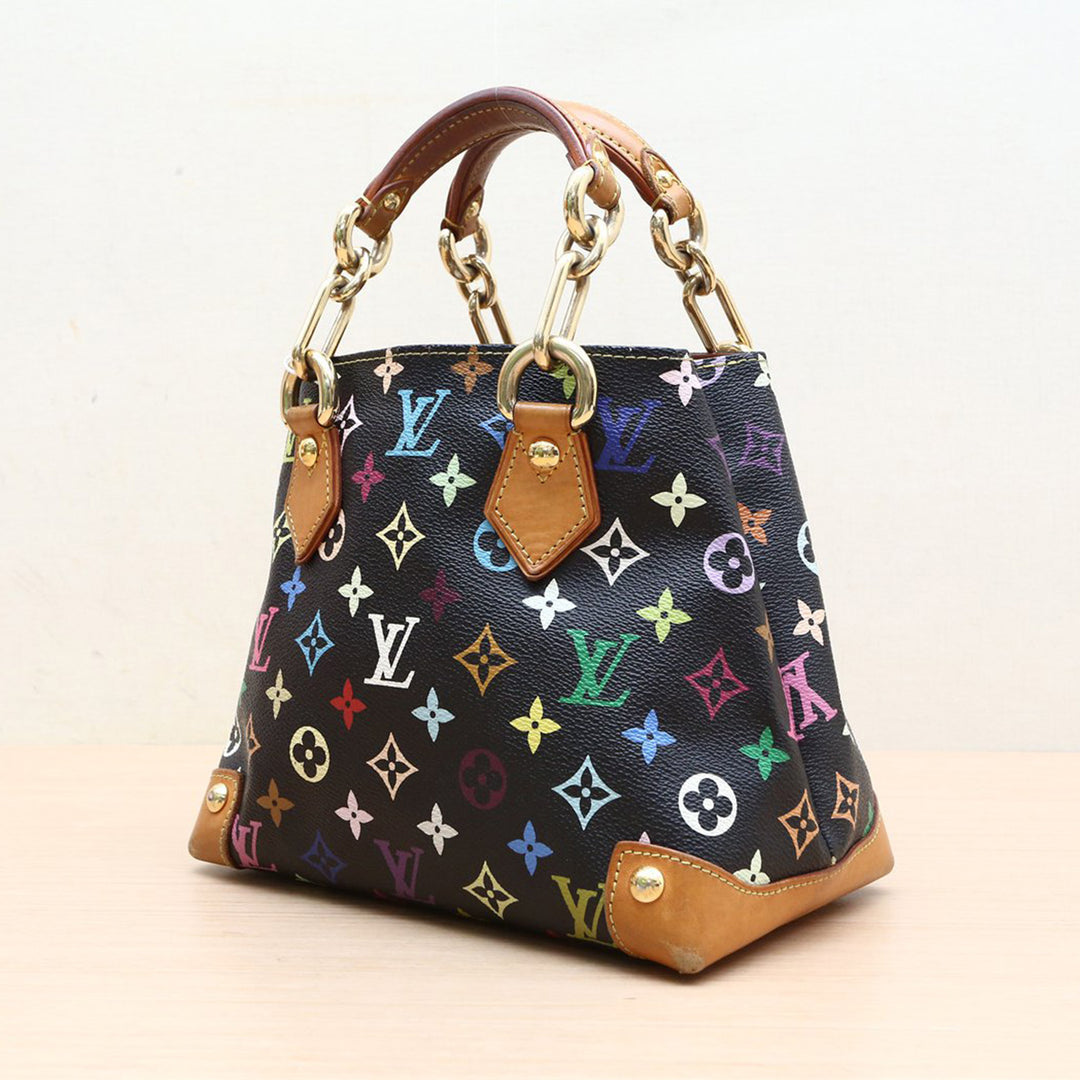 Louis Vuitton Murakami Multicolor Black Audra Tote Bag