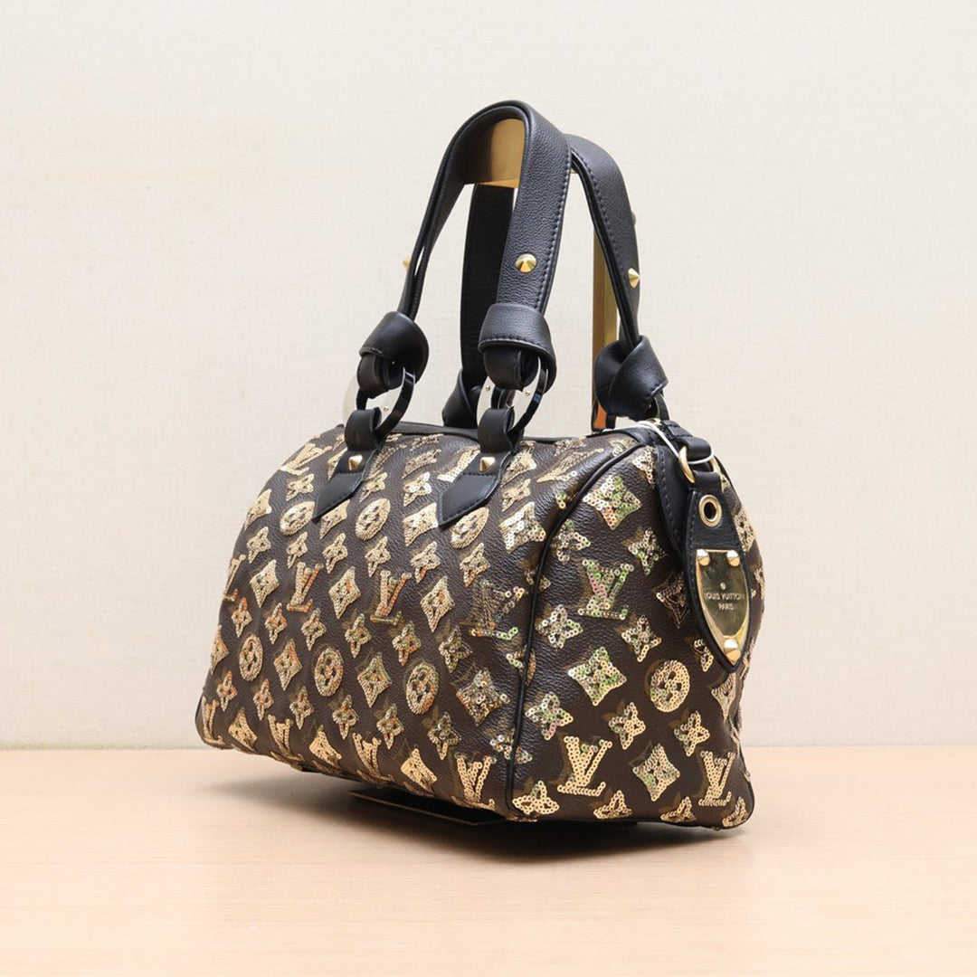 Louis Vuitton *Rare Limited* Gold Monogram Eclipse Speedy 30