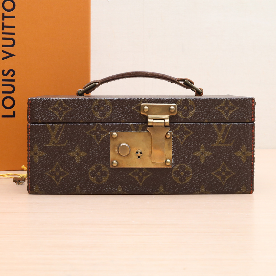 Louis Vuitton Vintage Monogram Canvas Boite a Tout Jewellery Case Box