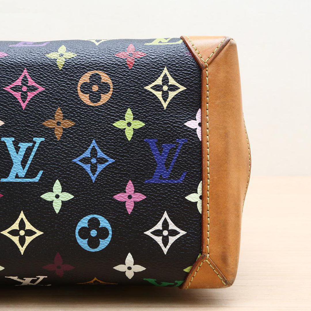 Louis Vuitton Murakami Multicolor Black Audra Tote Bag